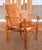 Mid-Century Modern Safari Lounge Chair in Oak and Cognac Leather by Wilhelm Kienzle for Kaare Klint, 1950s For Sale - Image 3 of 14