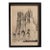 Early 20th Century France Charcoal Paper Drawing For Sale