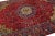 1960s Vintage Persian Tabriz Handmade Medallion Red Wool Rug For Sale In New York - Image 6 of 7