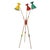 Original Stilnovo Italian Brass Floor Lamp For Sale