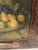 19th Century French Still Life Oil Painting on Ornate Carved Wood, Signed. For Sale - Image 9 of 12