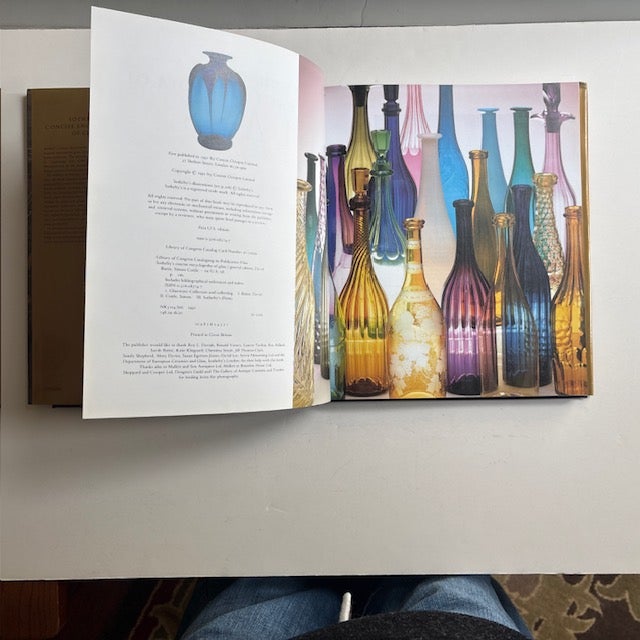 Sotheby's Concise Encyclopedia of Glass Hardcover Vintage 1990s Book For Sale - Image 4 of 6