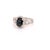 Traditional Diamond Sapphire Ring 6.5 18k Gold 2.62 TCW Women Certified For Sale - Image 3 of 7
