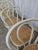 Vintage Dining Chairs in White Wood with Cane Seats, 1970s, Set of 6 For Sale - Image 6 of 18