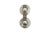 Silver Vintage Brushed Metal Wall Light by Andrea Lazzari, 1970s For Sale - Image 8 of 8