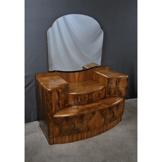 Walnut Burl Dressing Table, 1920s For Sale - Image 3 of 18