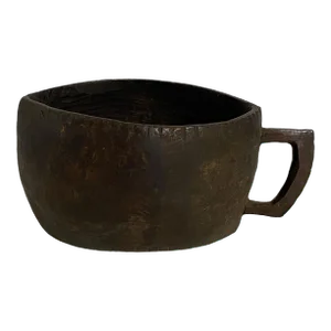 African Tribal Kuba Wooden Cup