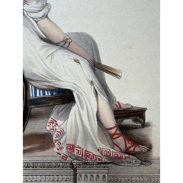 Achille Devéria, Costume Under the Directory, 1847, Lithograph For Sale - Image 14 of 15
