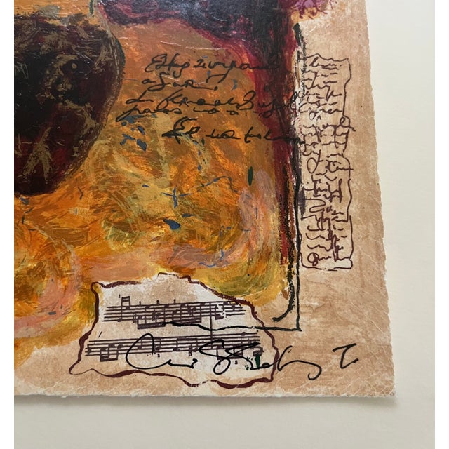 Vintage Still Life Multimedia Work by Wissotsky & Galtchansky - Ukraine For Sale - Image 9 of 9