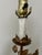 Mid Century Italian Regency Gold Gilt Tole Table Lamp For Sale - Image 11 of 12