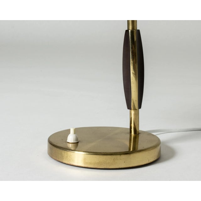 Modernist Brass Desk Light from Boréns, 1940s For Sale - Image 6 of 10