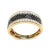 Introducing a masterpiece of elegance and masculinity, this exquisite 14K Yellow Gold Plated .925 Sterling Silver Band is...