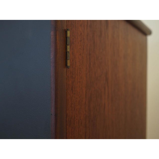 Vintage Danish Teak Wardrobe, 1960s For Sale - Image 12 of 18