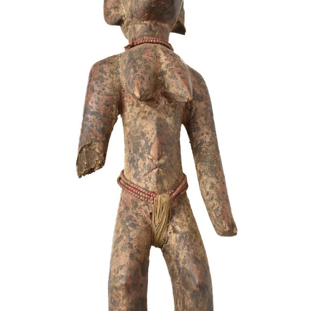 African Early 20th Century Mossi Mask with Figure Burkina Faso For Sale - Image 3 of 9