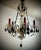 Karen Curtis’ Red & Black Strass Swarovski Crystal Chandelier, Antique Frame For Sale In New York - Image 6 of 12
