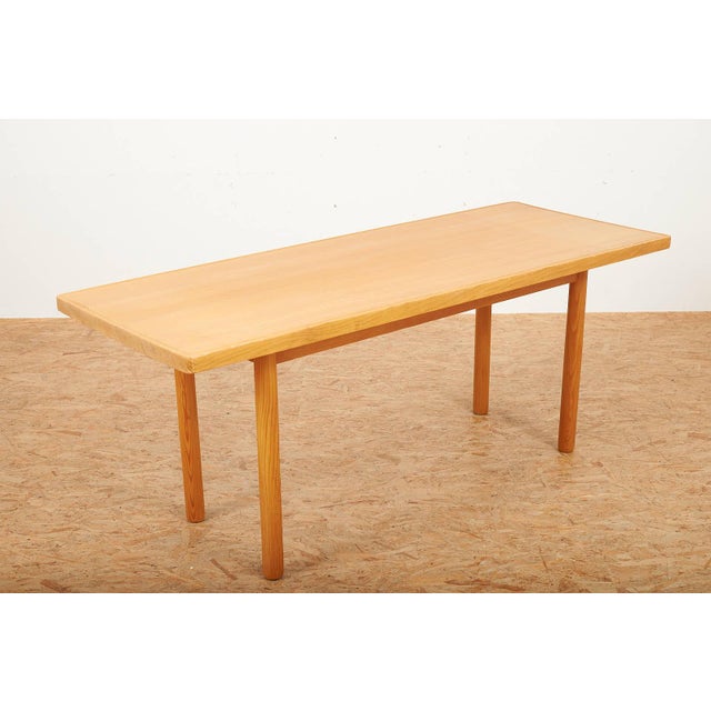 Wood Dining Table with Frame and Top in Softwood For Sale - Image 7 of 12