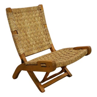 1960s Mexican Folding Chair Attributed to Muebles Toluca For Sale