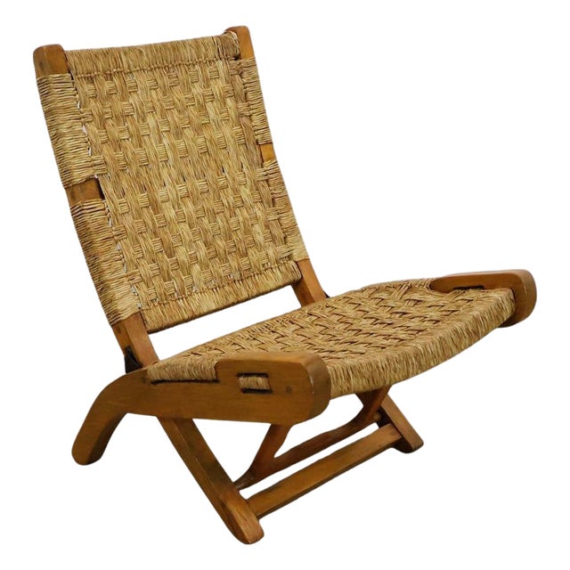 1960s Mexican Folding Chair Attributed to Muebles Toluca For Sale