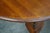 Broyhill Furniture Village Tapestry Queen Anne Style Dining Breakfast Table 68" For Sale - Image 12 of 18