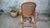 Brown Thonet-Style Rocking Chair in Bent Beechwood and Caning, 1960s For Sale - Image 8 of 12