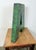 Metal Large Vintage Green Iron Facade Letter A, 1970s For Sale - Image 7 of 9