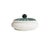 Art Nouveau Vintage Alabaster Copper Filigree Trinket Jar For Sale - Image 3 of 6