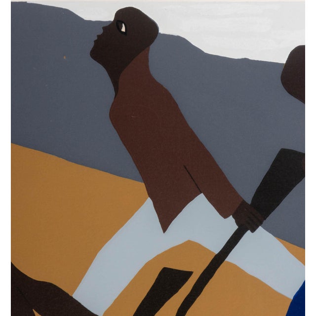 Tan Jacob Lawrence "To Preserve Their Freedom", 1988 For Sale - Image 8 of 14