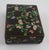 Vintage Chinese Cloisonné Enamel Jewelry Box With Floral Motif, Divided Interior & Brass Feet For Sale In Philadelphia - Image 6 of 8