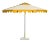 This listing is for a Set of 2 Lemon Frappe 9' Patio Umbrellas. The Lemon Frappe Market Umbrella is a 9' Hexagon in solid...