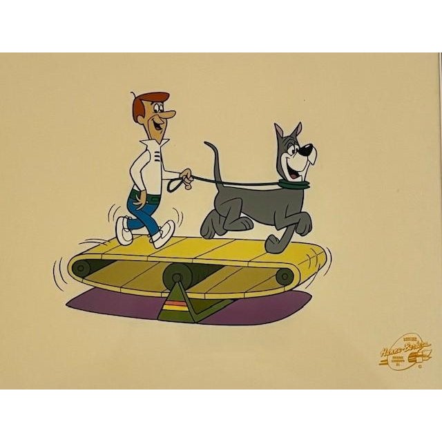 An original 1980's limited edition animation serigraph cel (framed), with the Hanna-Barbera seal in lower right corner....