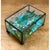 Retro Glass Display Box With Crystal and Resin Prisms For Sale In West Palm - Image 6 of 12