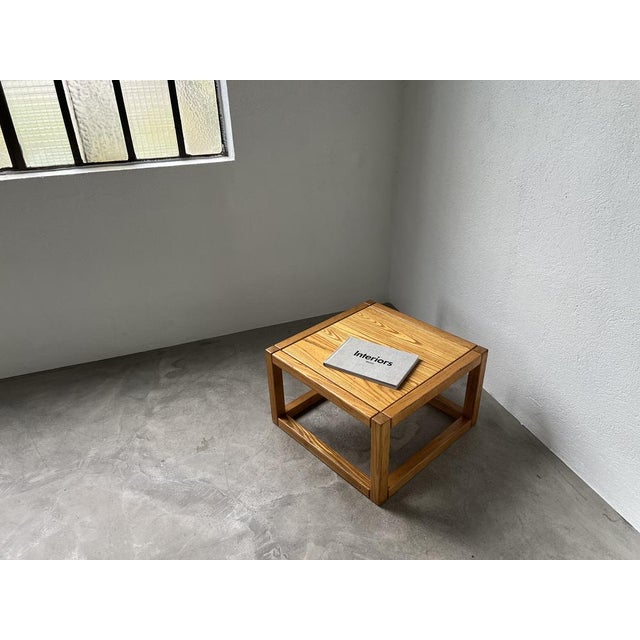 Coffee Table in Oak from Maison Regain, 1970s For Sale - Image 16 of 18