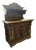 Antique Renaissance Revival Sideboard With Barley-Twist Columns and Raised Plate Rack. 47”l X 24.5”d X 37”h For Sale