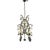 Italian Crystal and Murano Glass Chandelier, 1950s For Sale - Image 14 of 14