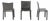 Grey Cab Chair by Mario Bellini for Cassina, 1970s For Sale
