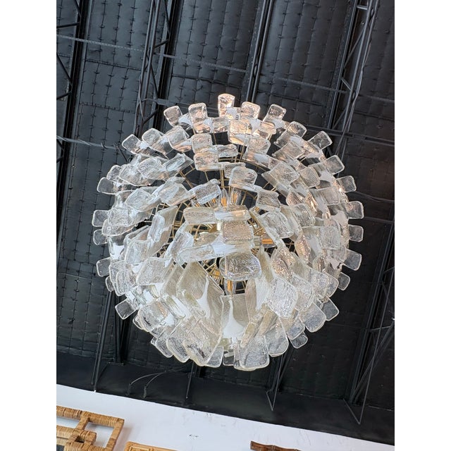 Vintage 1960s Murano Mazzega signed Carlo Nason, marked N on some glass pieces. No chips or missing glass piece. Original...
