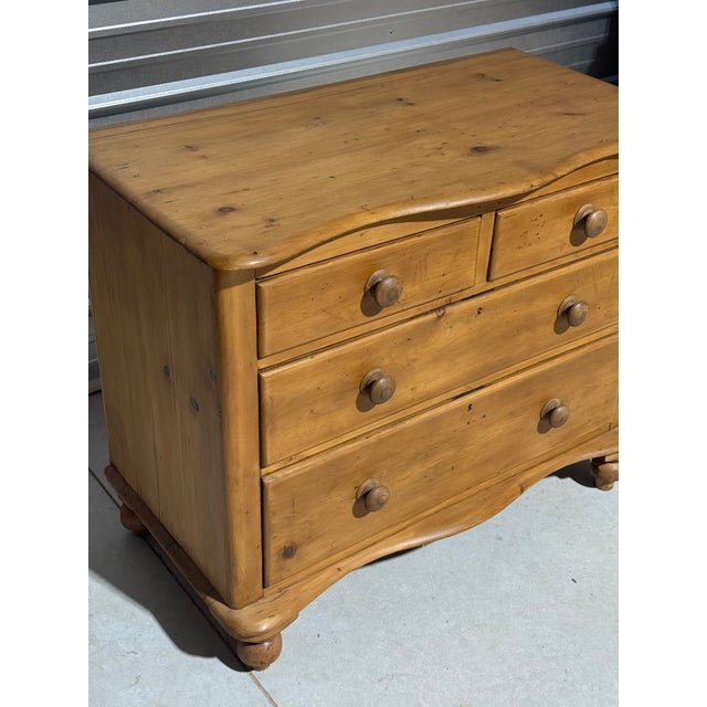 Antique Pine Two Over Two Drawers - Chest of Drawers From England For Sale - Image 4 of 18