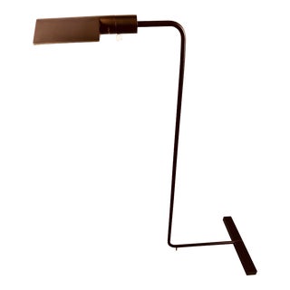 Signed Cedric Hartman Dark Bronze Low Profile Luminaire For Sale
