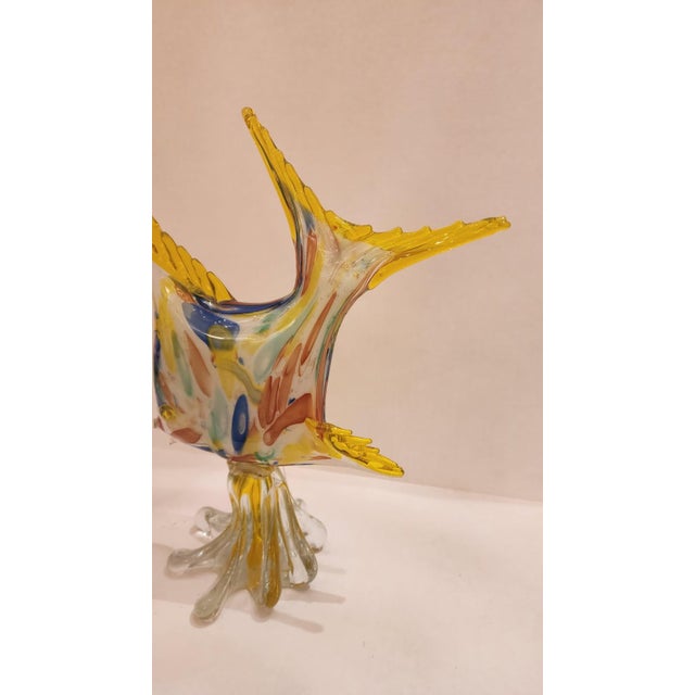 Early 20th Century Murano Style Art Glass Fish Sculpture For Sale In Dallas - Image 6 of 6