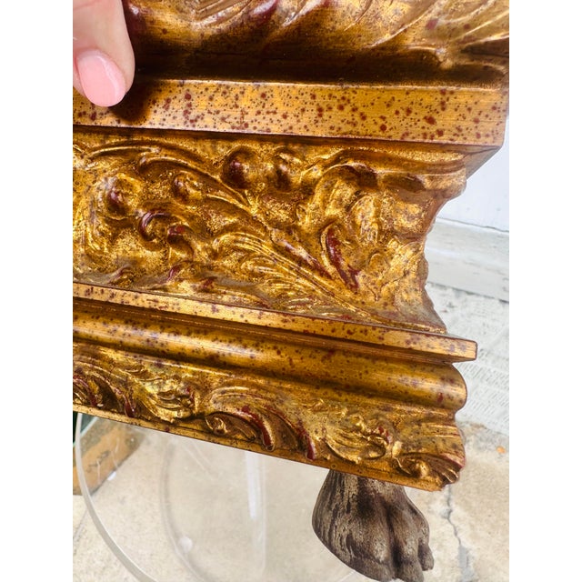 1980s Vintage Italian Giltgood Planter For Sale - Image 5 of 8