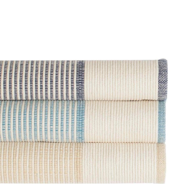 2020s Mark D. Sikes for Dash & Albert La Mirada Wheat Woven Cotton Rug, 7' 6" x 9' 6" For Sale - Image 5 of 6