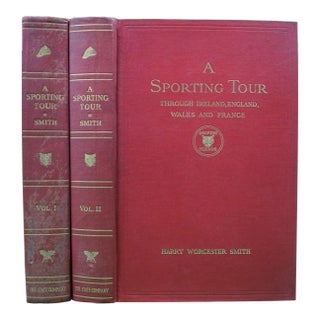 "A Sporting Tour: Through Ireland, England, Wales, and France Volume I & Ii" 1925 Smith, Harry Worcester For Sale