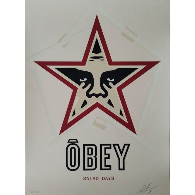 Shepard Fairey, Salad Days, 2018, Screenprint For Sale - Image 7 of 7