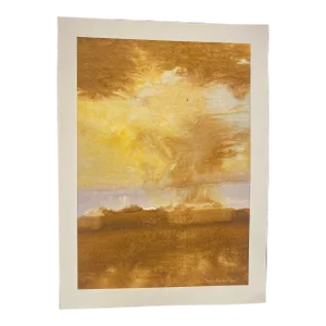 Late 20th Century Watercolor Painting by John Kokkinos