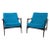 Textile Modern Medellin Mid-Century Style Lounge Chairs - a Pair For Sale - Image 7 of 7