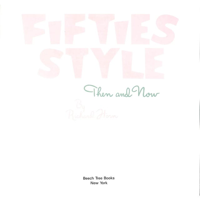 Traditional "Fifties Style: Then and Now" 1985 Horn, Richard For Sale - Image 3 of 12