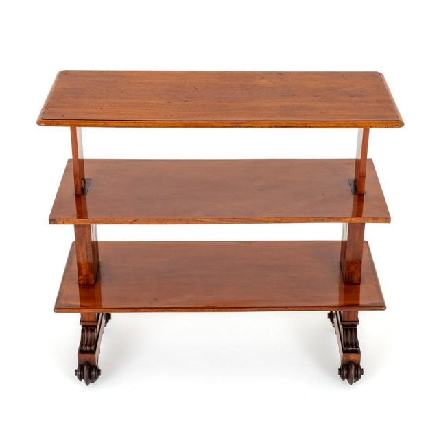 William IV Mahogany Bookcase Shelf, 1920s For Sale - Image 6 of 10