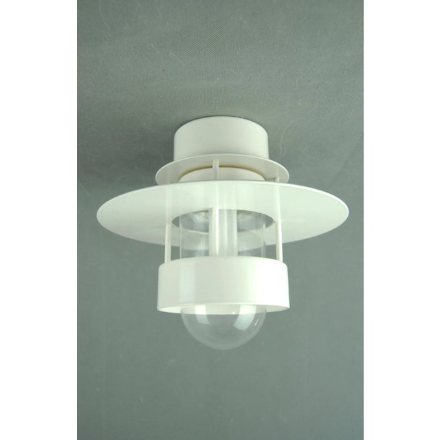 Metal Danish Orbiter Ceiling Lamp by Jens Møller-Jensen for Louis Poulsen, 1980s For Sale - Image 7 of 7