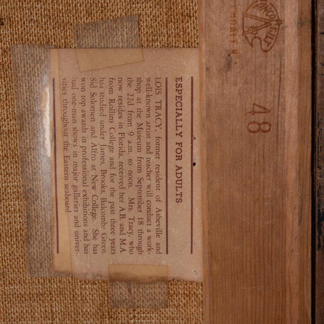 Saffron Lois Bartlett Tracy “Fossil Formations” Collage, C.1966 For Sale - Image 8 of 11