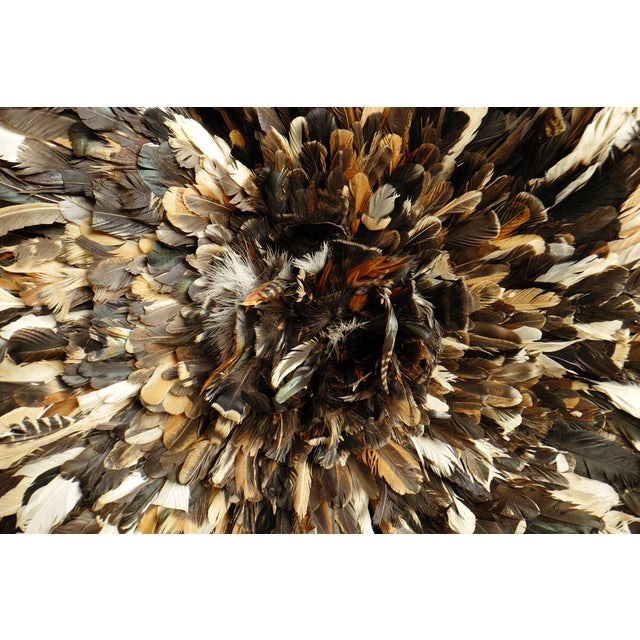 African Vintage Multi Natural African Juju Hat Wall Art For Sale - Image 3 of 3